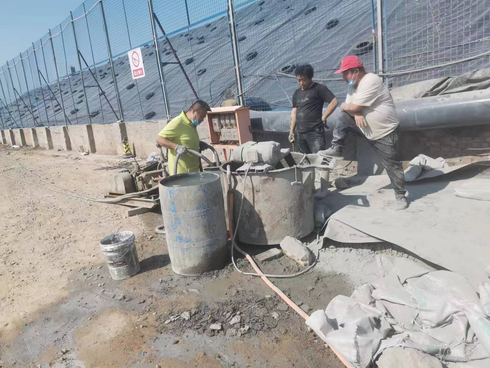 交口袖阀管注浆